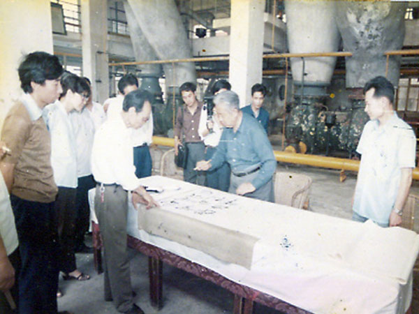 鄧力群視察自貢燊海井等